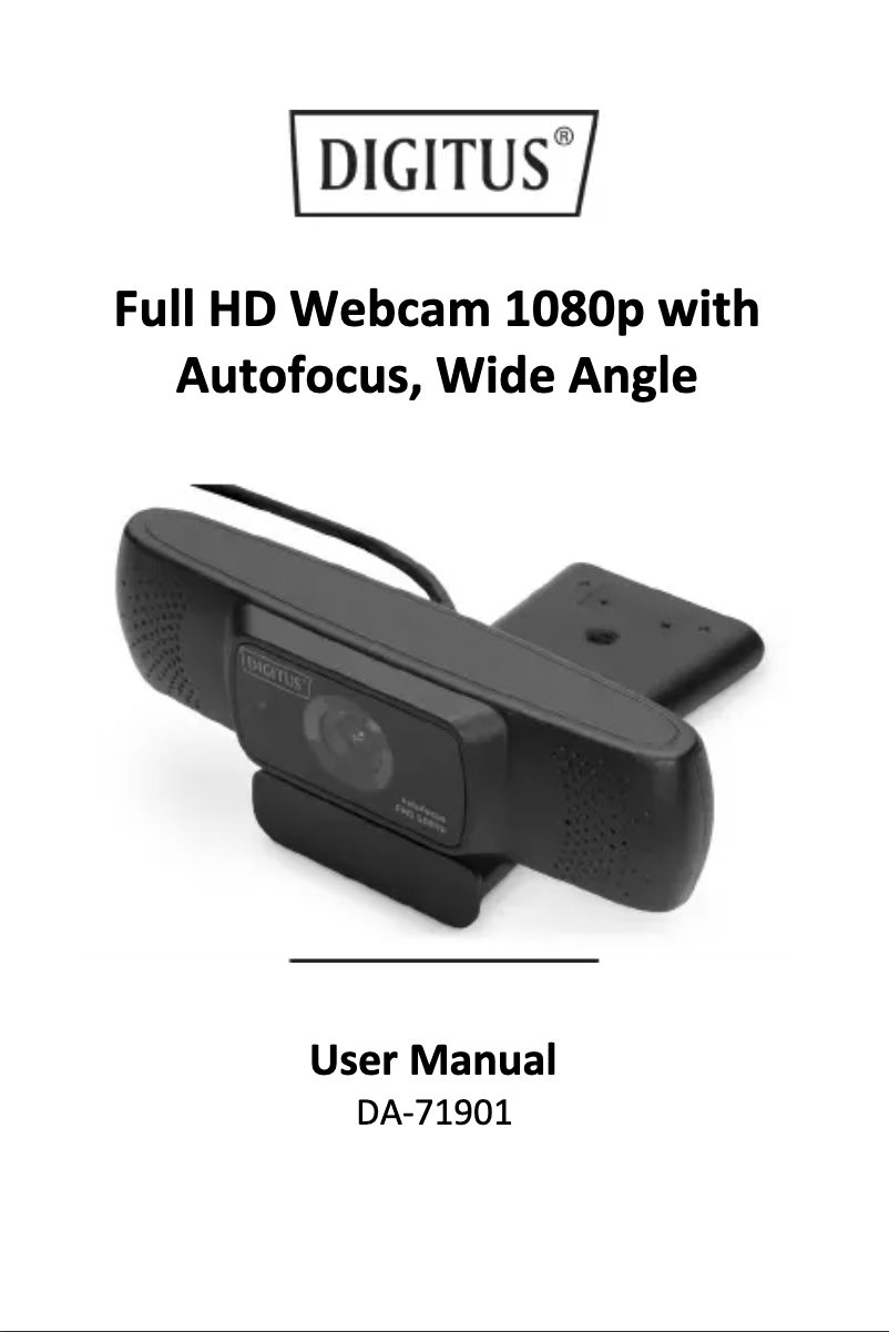 Page 1 de la notice Mode d'emploi Digitus DA-71901