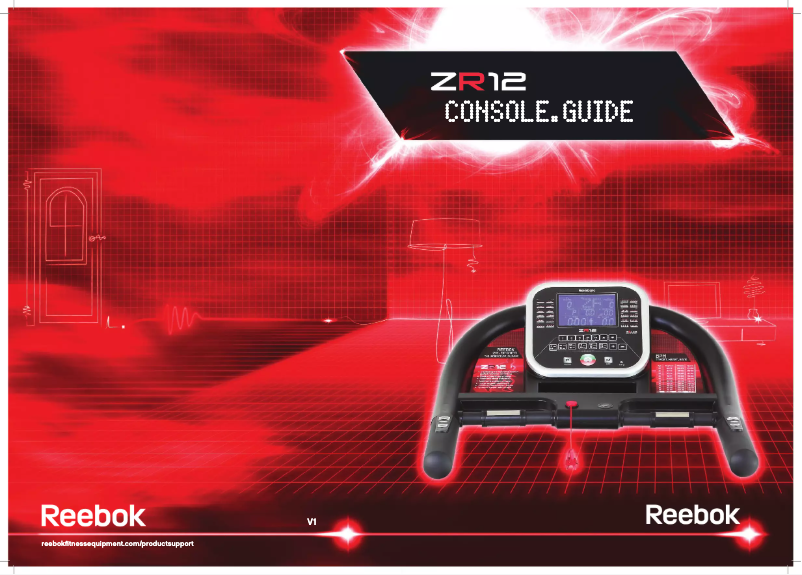 Page 1 de la notice Manuel utilisateur Reebok ZR12