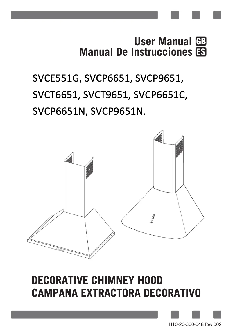 Page 1 de la notice Manuel utilisateur SVAN SVCP9651