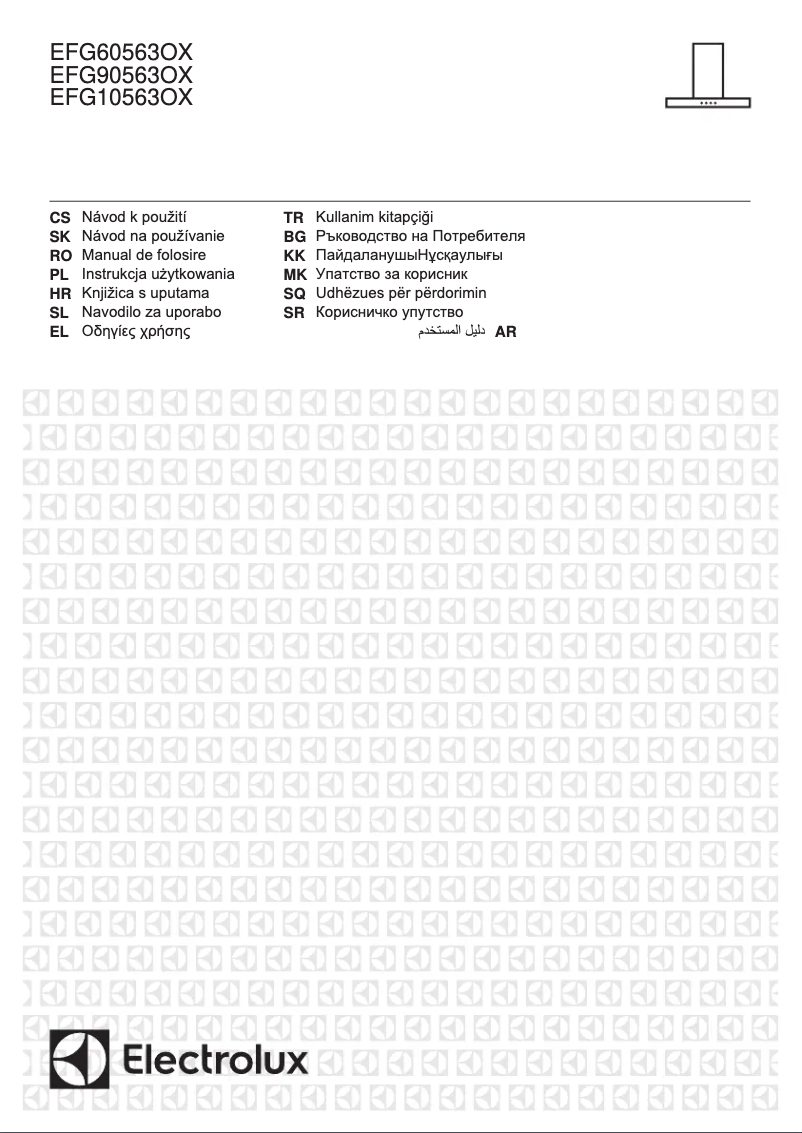 Página 1 del manual Manual de usuario Electrolux EFG90563OX