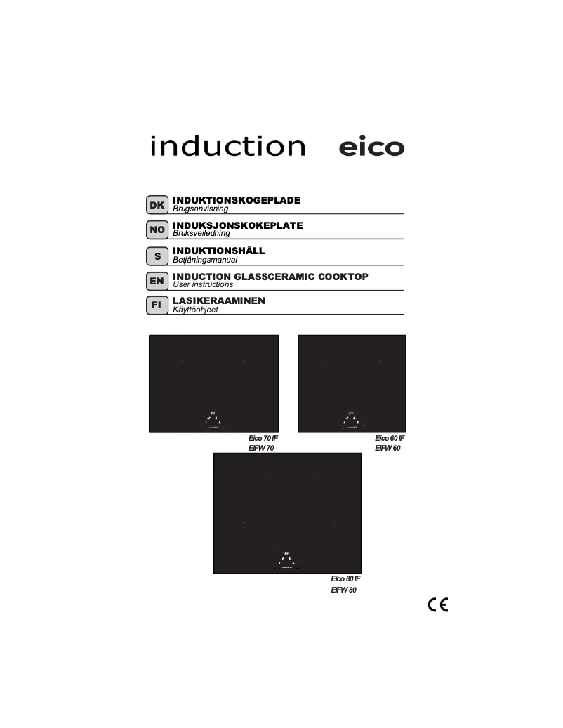 Page 1 de la notice Manuel utilisateur Eico 60 IF