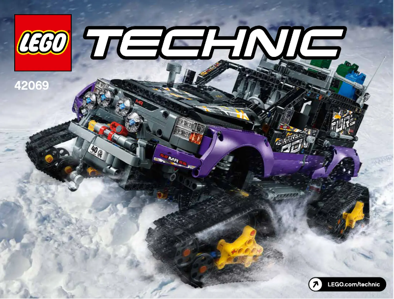 Página 1 del manual Manual de usuario Lego Technic 42069