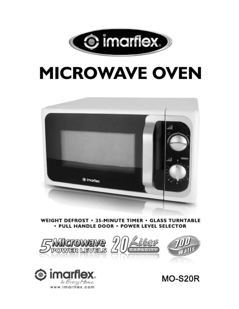 Página 1 del manual Manual de usuario Imarflex MO-S20R