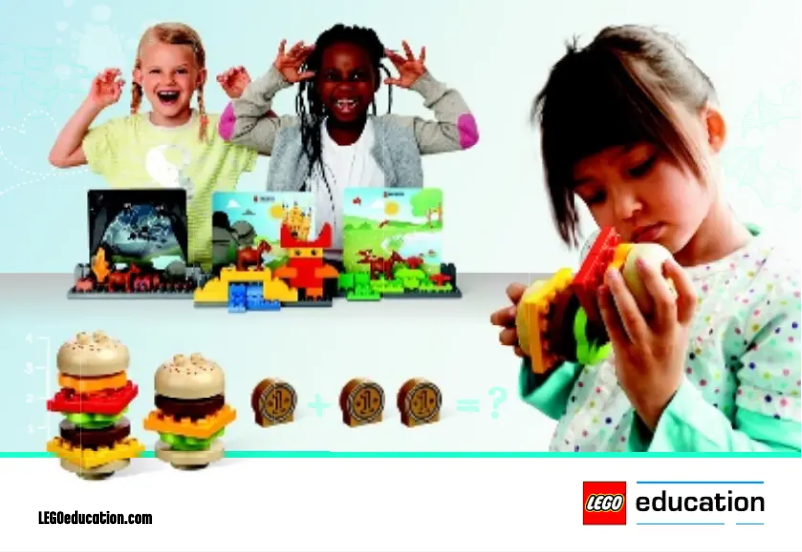 Page 1 de la notice Manuel utilisateur Lego Education 45006