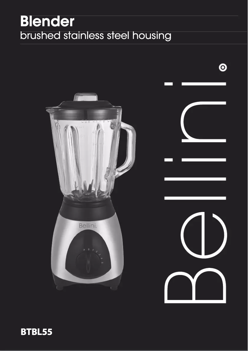 Página 1 del manual Manual de usuario Bellini BTBL55