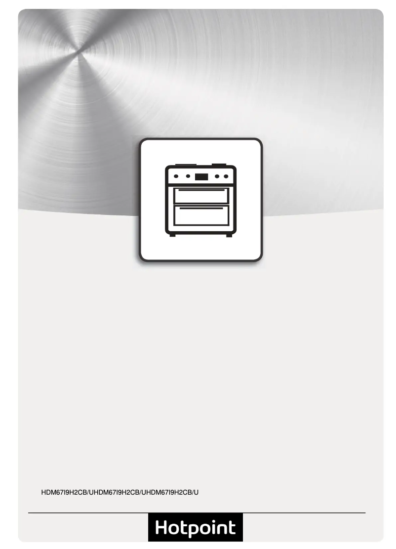 Page 1 of the manual Instructions / Assembly Hotpoint HDT67V9H2CX/UK