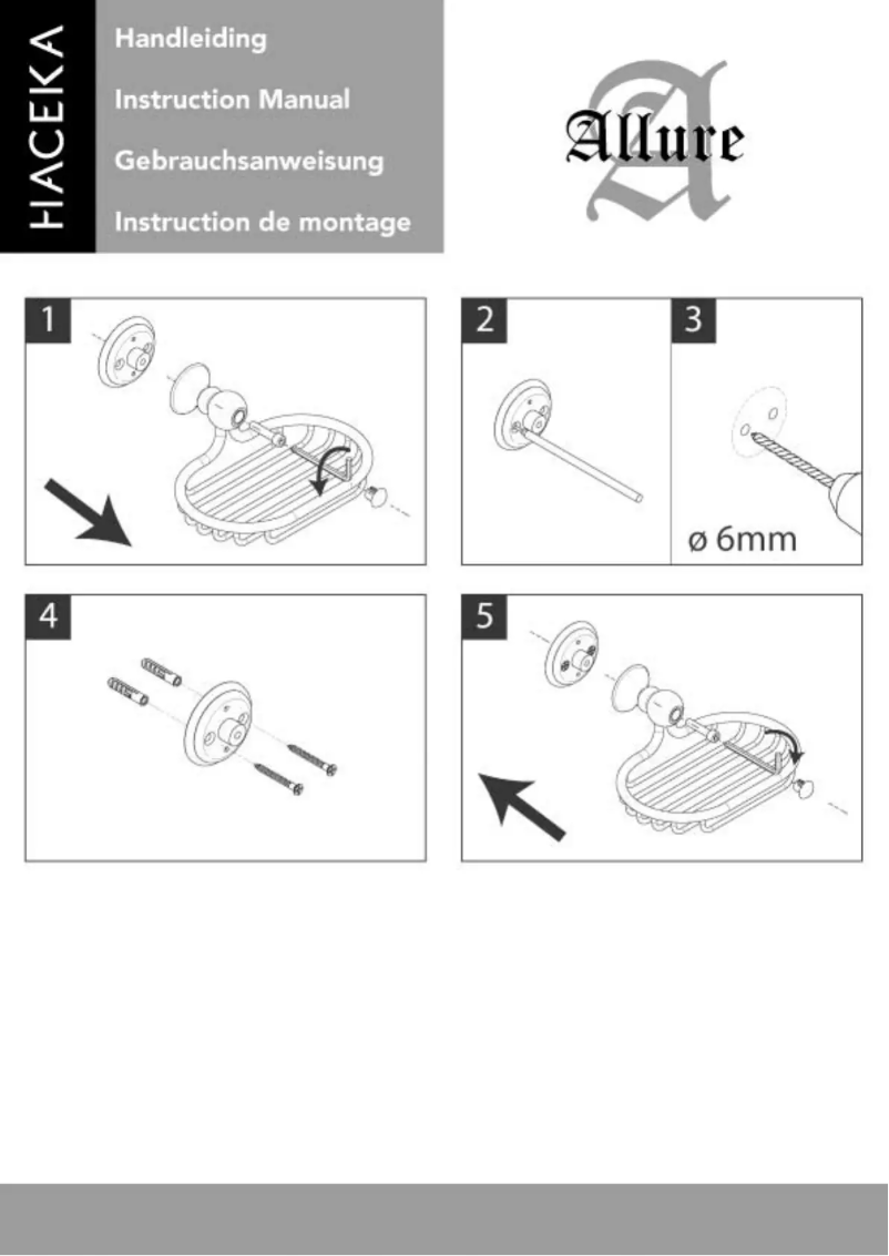 Page 1 de la notice Manuel utilisateur Haceka 401812