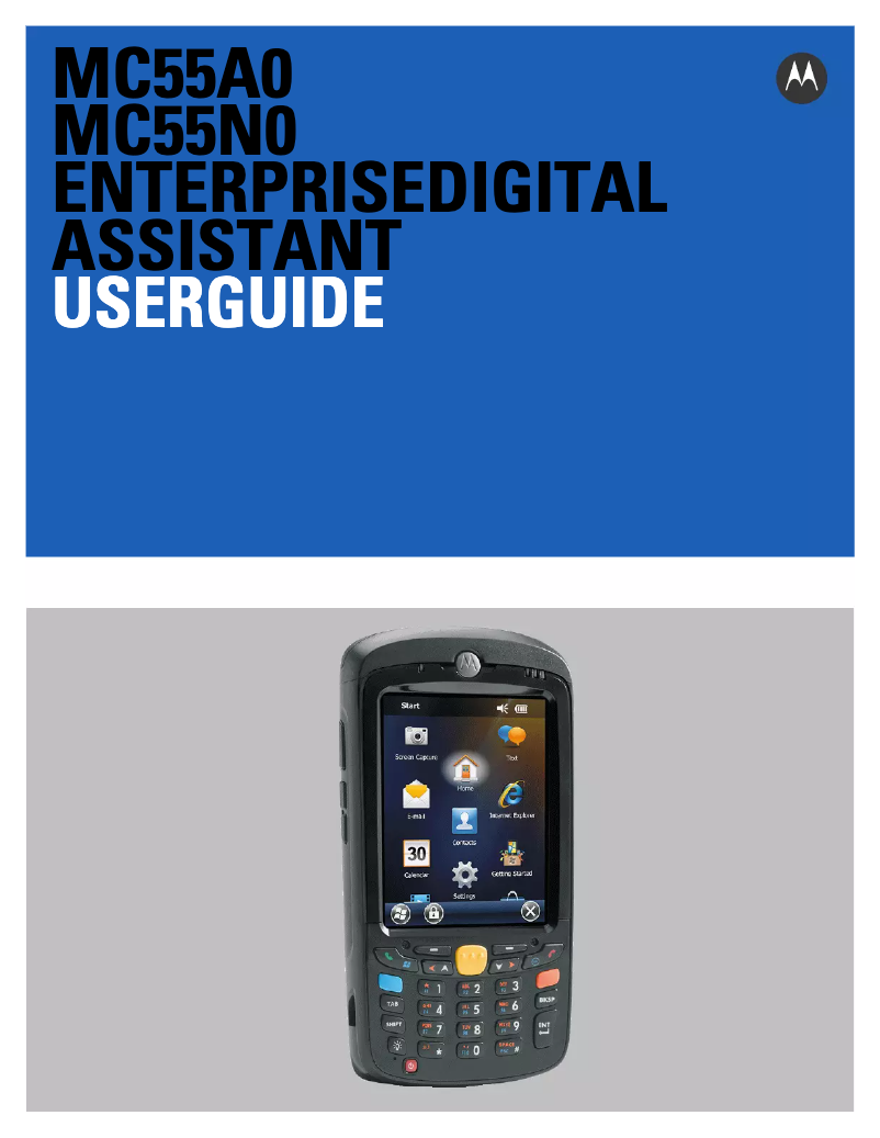 Page 1 de la notice Manuel utilisateur Zebra MC55A0