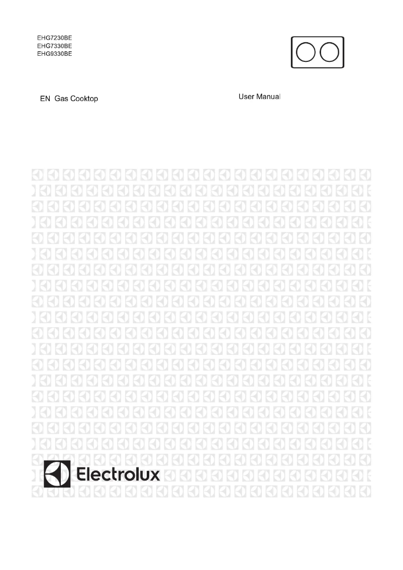 Page 1 de la notice Manuel utilisateur Electrolux EHG7330BE