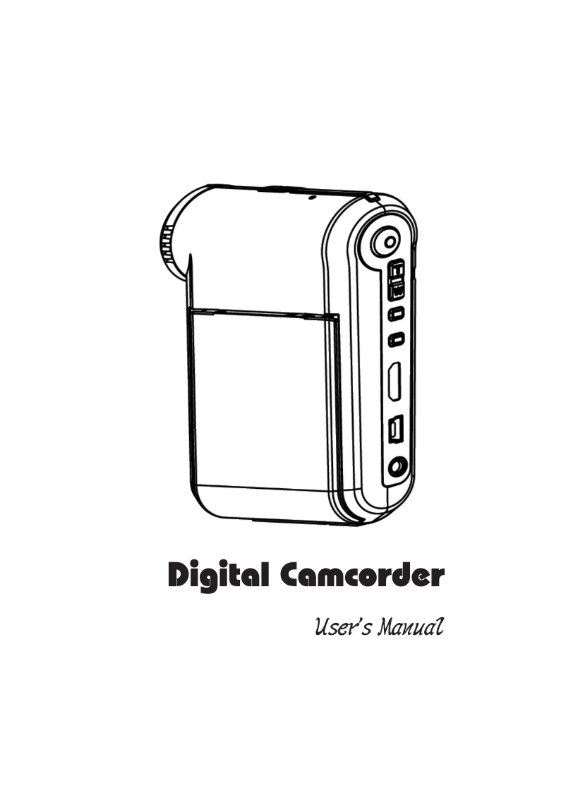 Page 1 de la notice Manuel utilisateur Aiptek Pocket DV AHD C 100