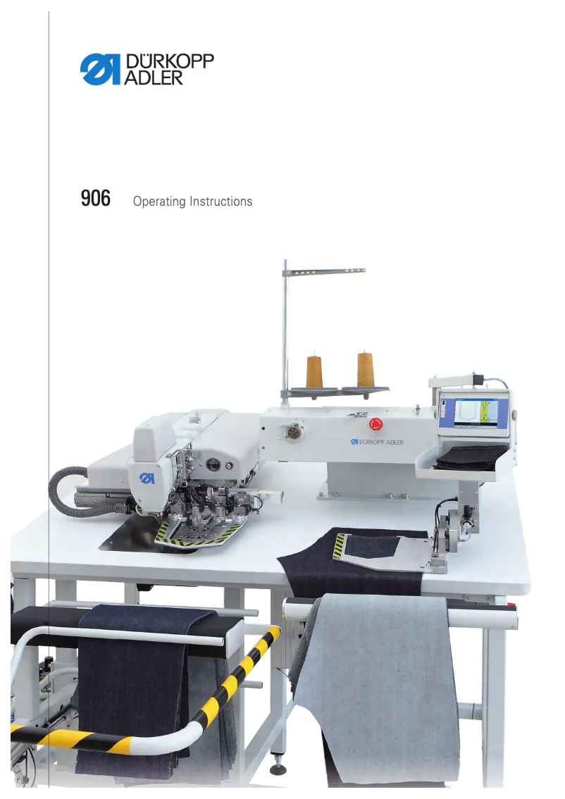 Página 1 del manual Manual de usuario Dürkopp Adler 906-10