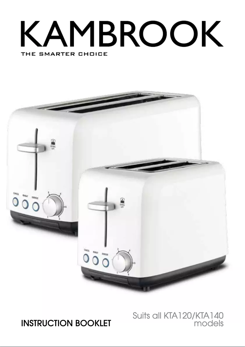 Page 1 de la notice Manuel utilisateur Kambrook KTA120