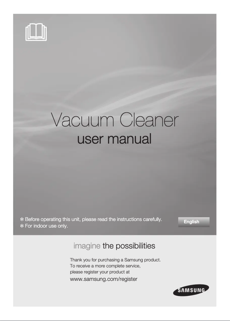 Página 1 del manual Manual de usuario Samsung VCC7490