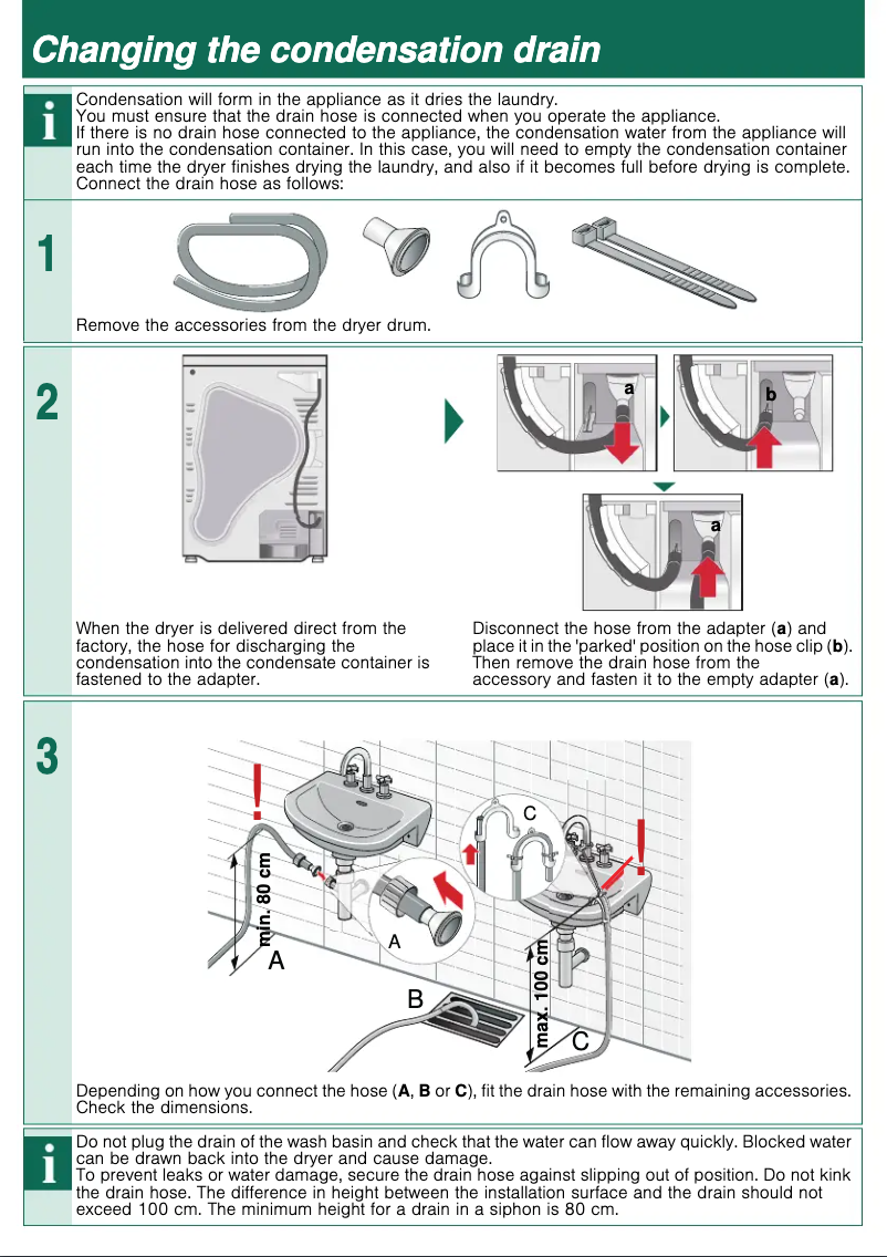 Page 1 de la notice Guide d'installation Bosch WTX88MH0AU