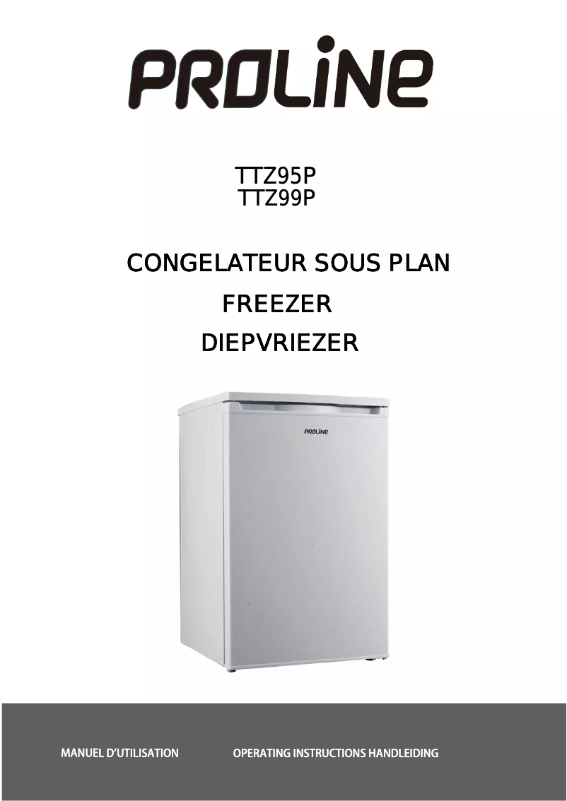 Image de la première page du manuel de l'appareil TTZ95P
