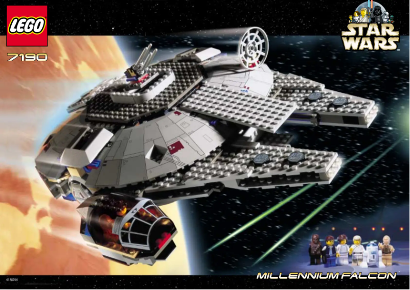 Page 1 de la notice Manuel utilisateur Lego Star Wars 7190