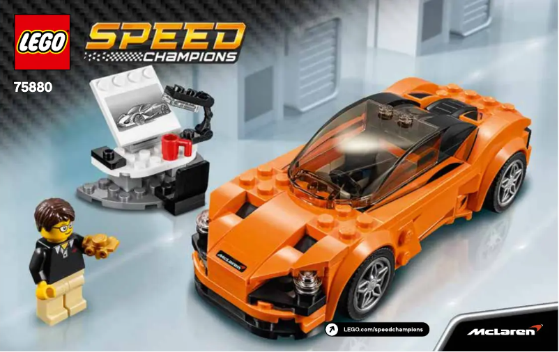 Página 1 del manual Manual de usuario Lego Speed Champions 75880