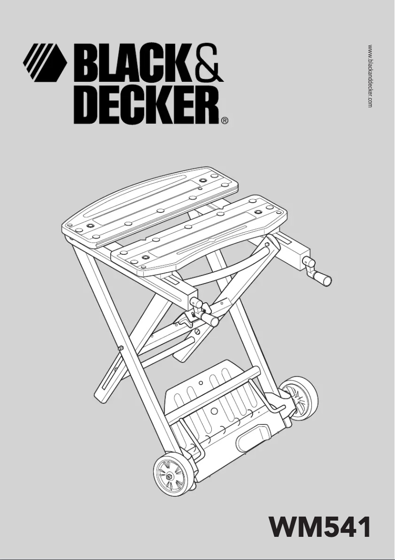 Page 1 de la notice Manuel utilisateur Black & Decker WM541