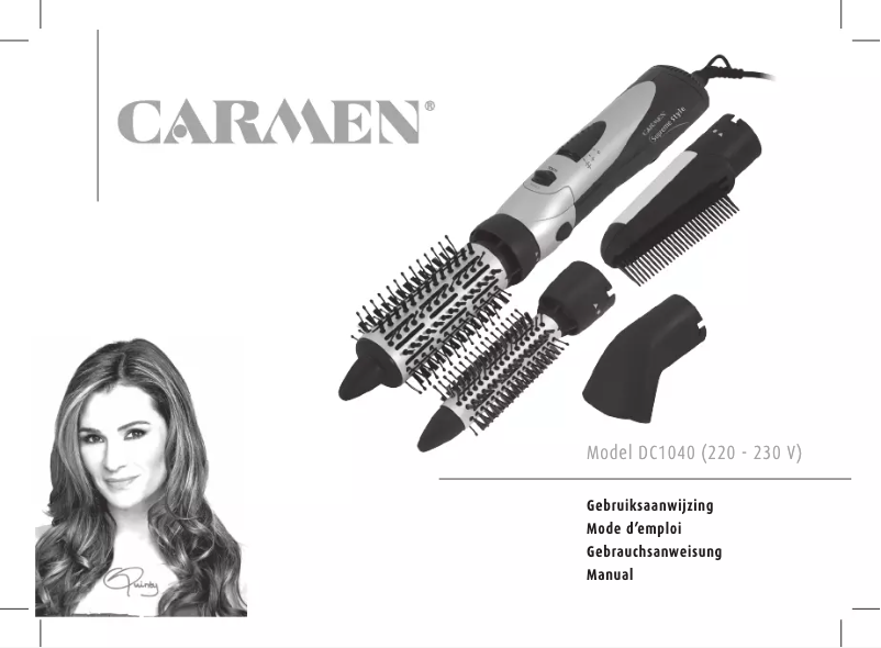 Page 1 de la notice Manuel utilisateur Carmen DC1040