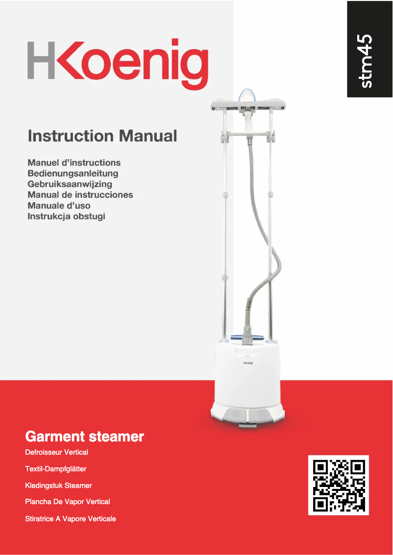 Page 1 of the manual User Manual H.Koenig STM45