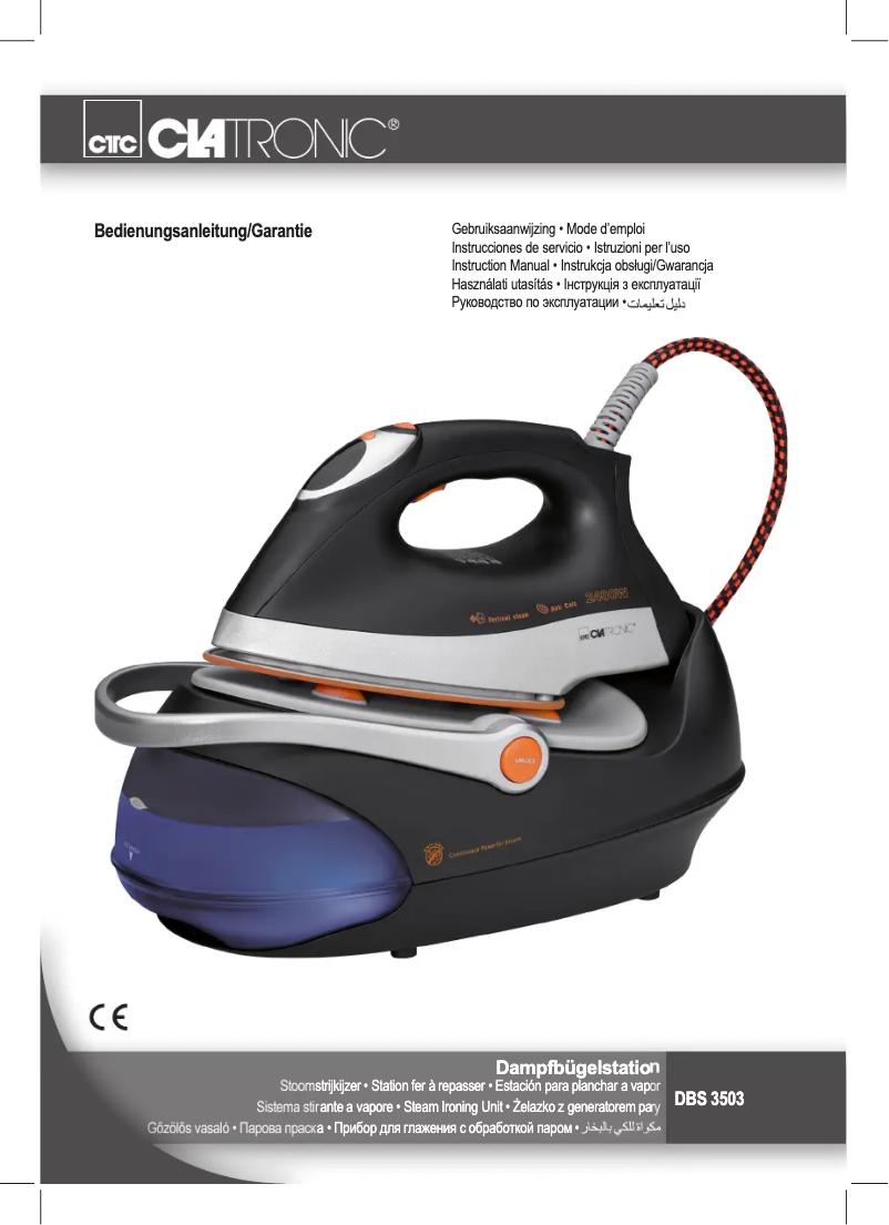 Página 1 del manual Manual de usuario Clatronic DBS 3503