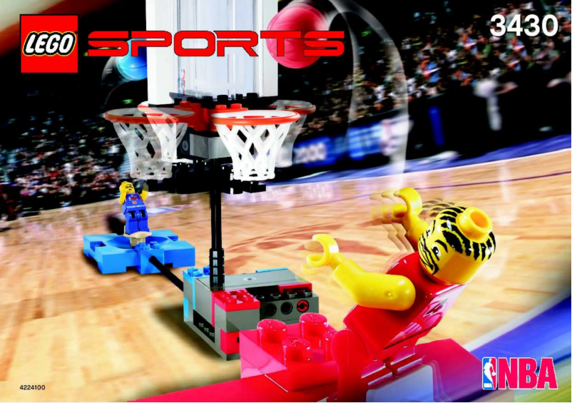 Page 1 de la notice Manuel utilisateur Lego Spin & Shoot