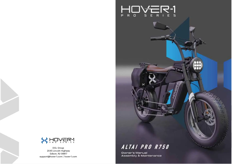 Página 1 del manual Manual de usuario Hover-1 Altai Pro R750