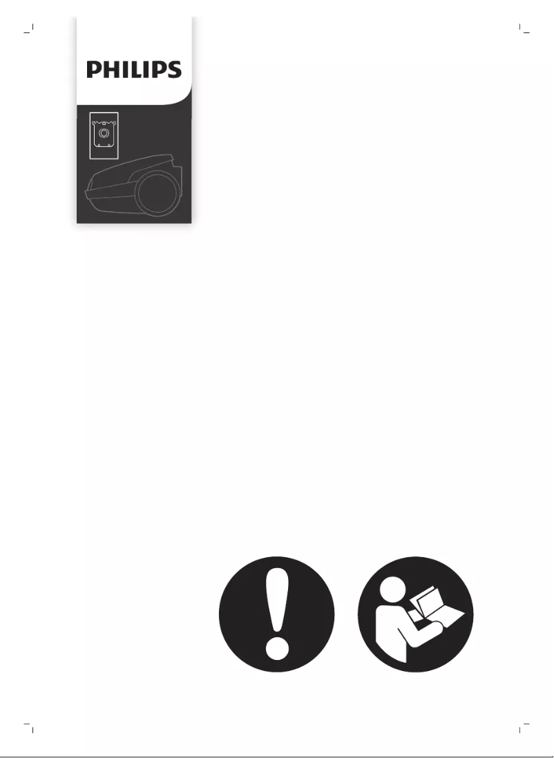 Page n°1 - Manuel utilisateur Philips Performer Active FC8580