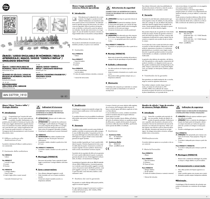 Página 1 del manual Manual de usuario Playtive HG06316