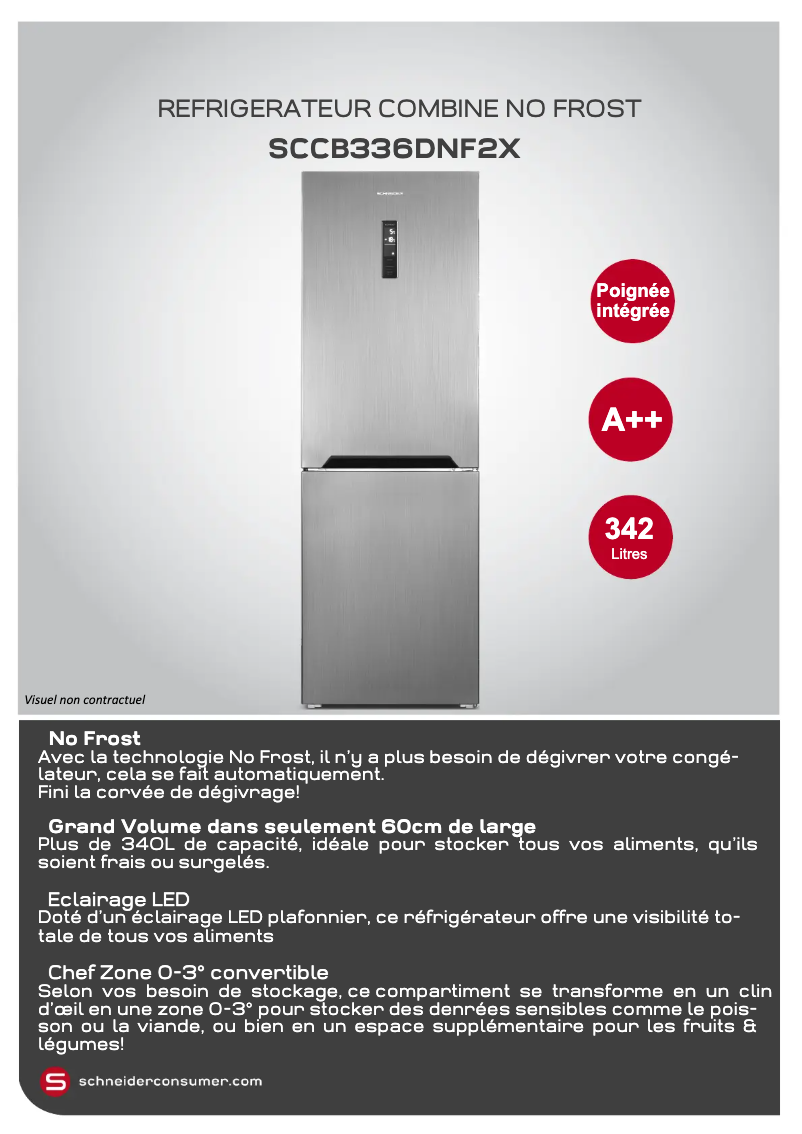 Página 1 del manual Ficha técnica Schneider SCCB336DNF2X