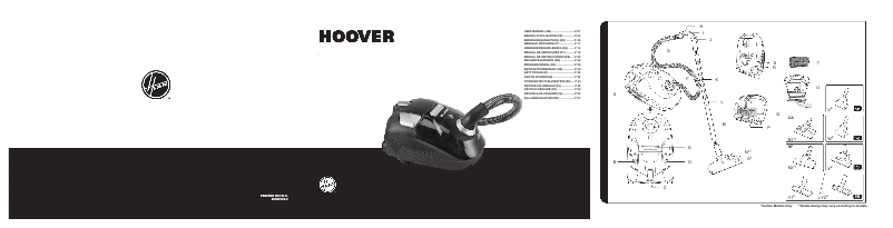 Página 1 del manual Manual de usuario Hoover SL71_SL70011