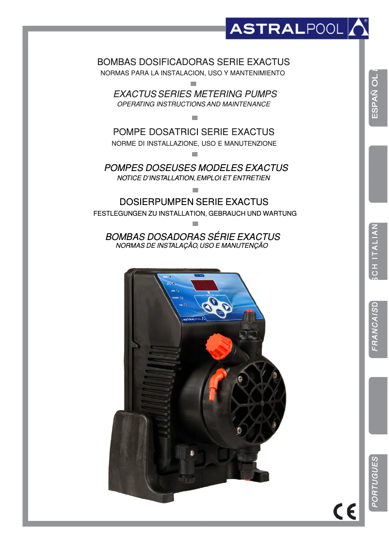 Page 1 de la notice Manuel utilisateur AstralPool 57161