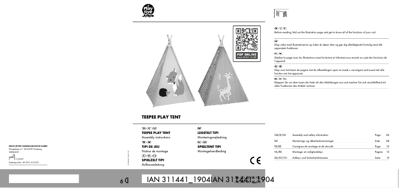 Página 1 del manual Manual de usuario Playtive IAN 309490