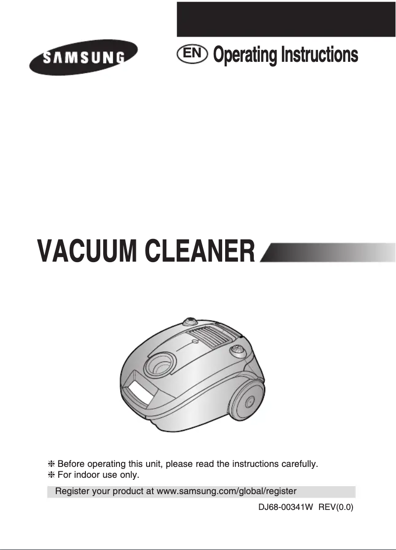 Page 1 de la notice Manuel utilisateur Samsung SC4130