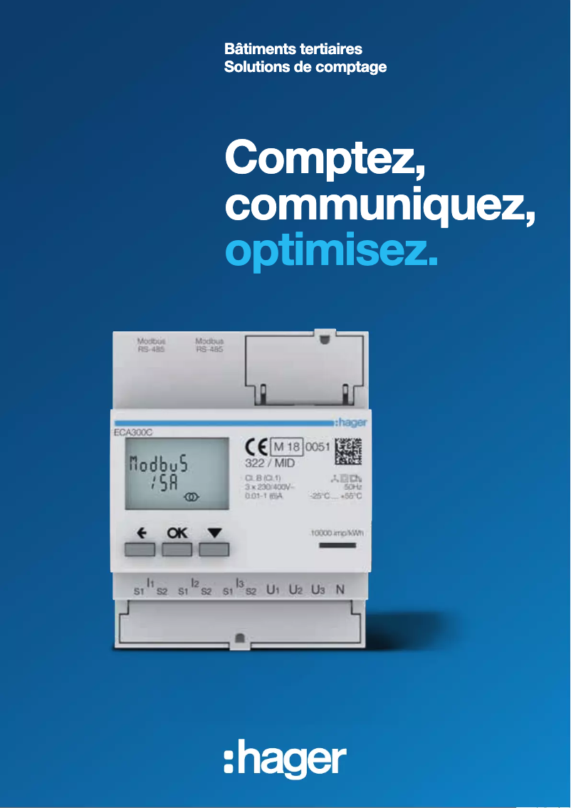 Page 1 de la notice Brochure Hager 49351