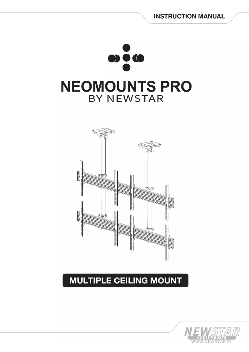 Page 1 de la notice Manuel utilisateur Newstar NMPRO-C32