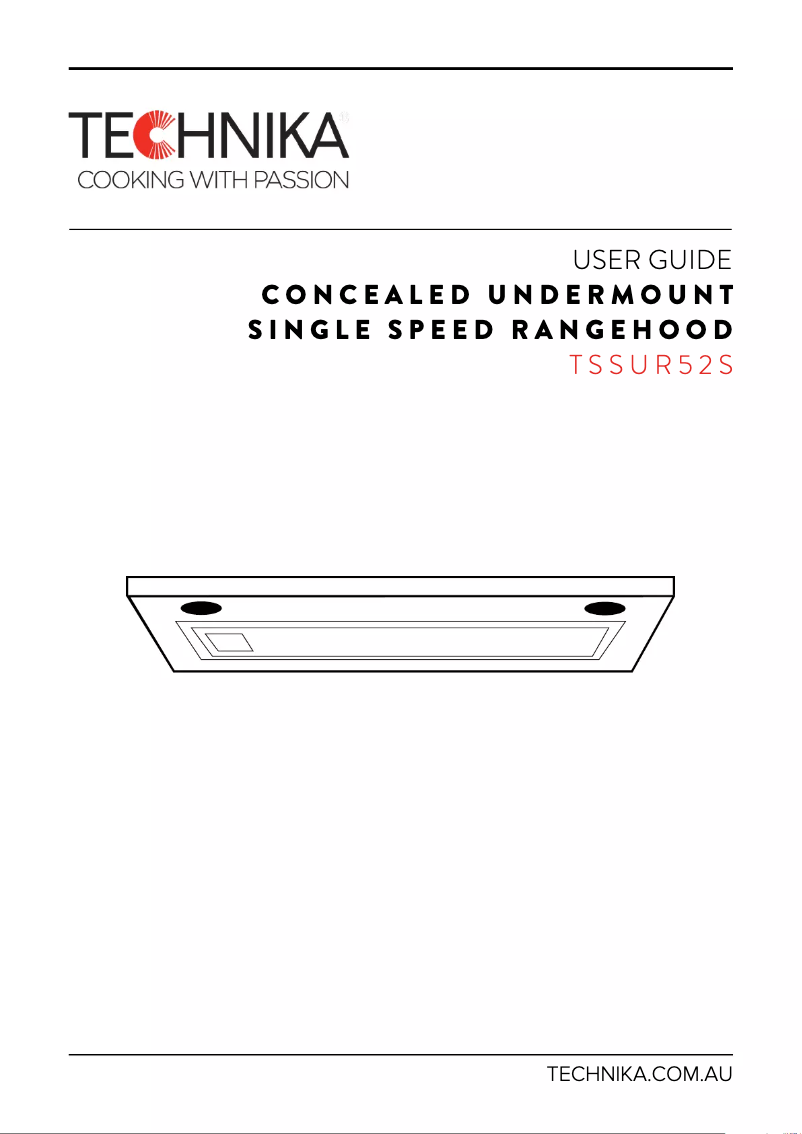 Página 1 del manual Manual de usuario Technika TSSUR52S