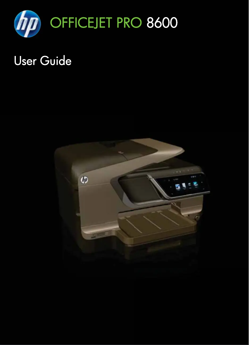 Página 1 del manual Manual de usuario HP Officejet Pro N911g