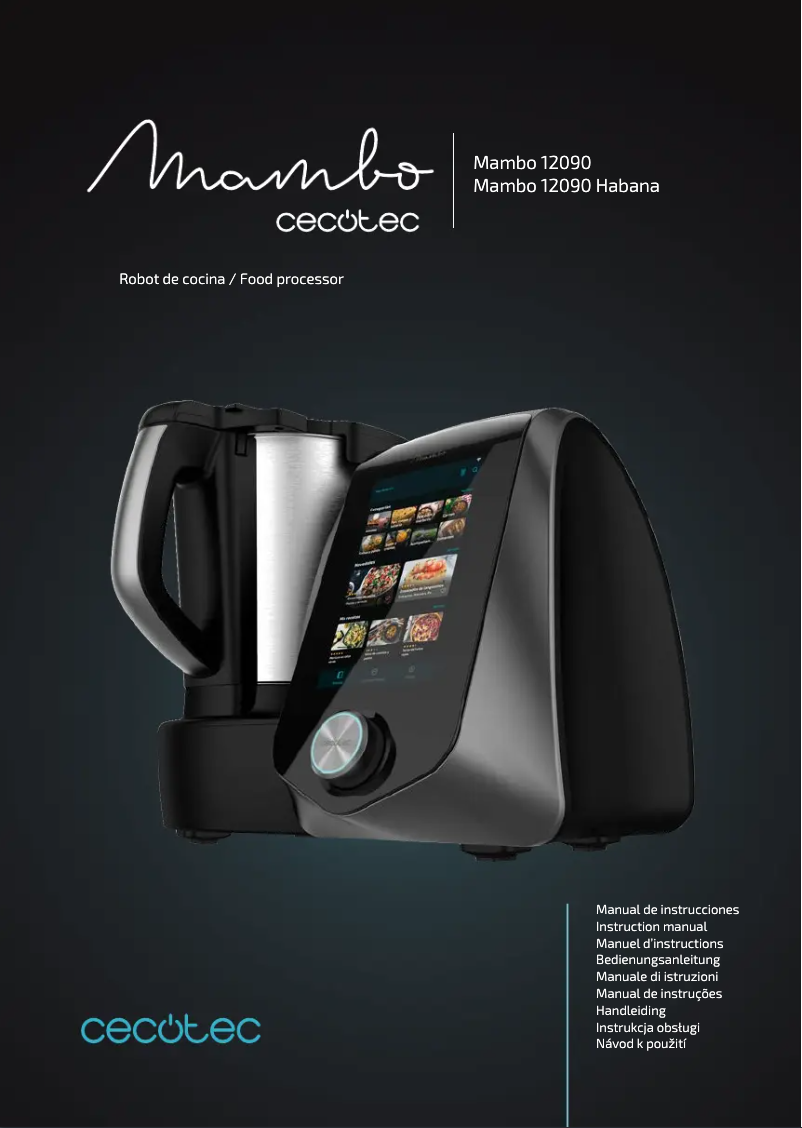 Página 1 del manual Manual de usuario Cecotec Mambo 12090 Habana