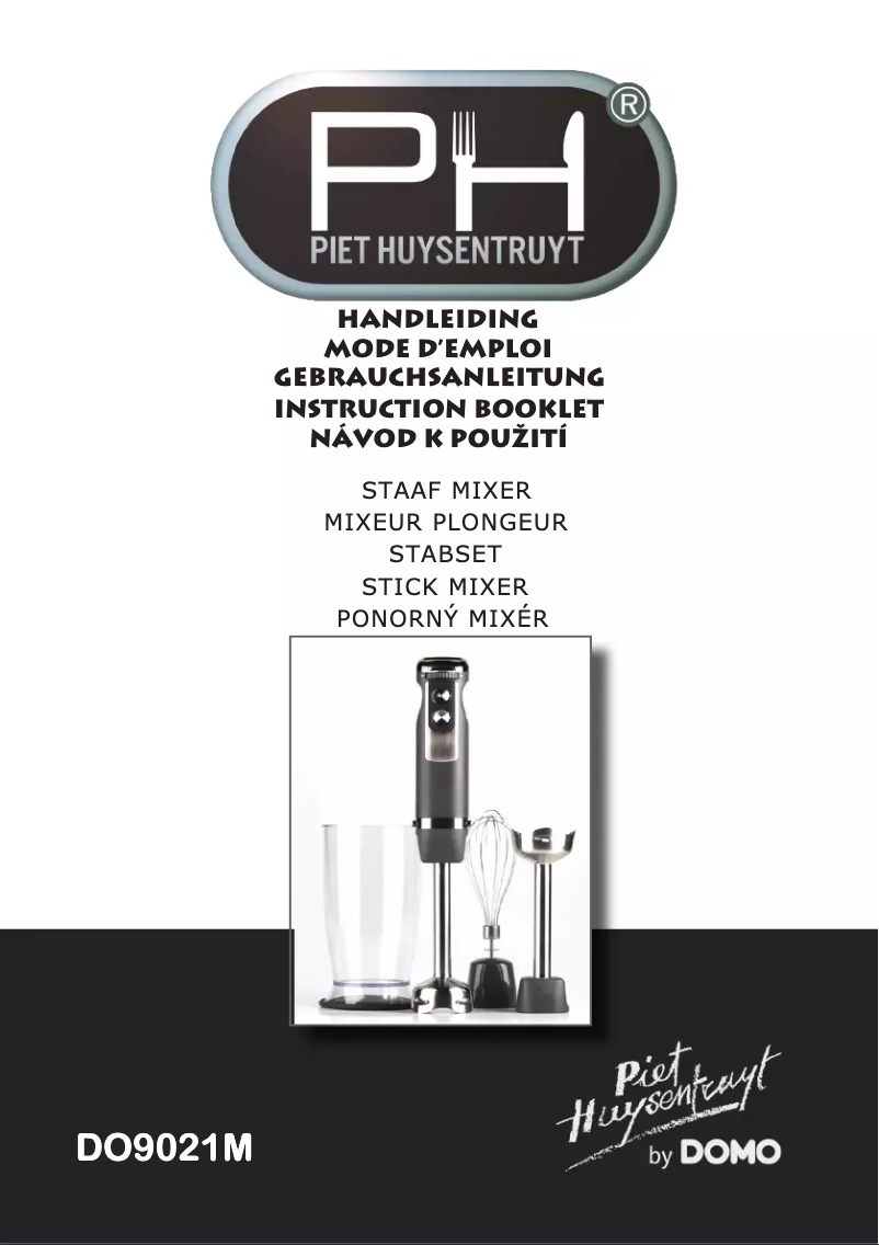 Page 1 de la notice Manuel utilisateur Domo DO9021M