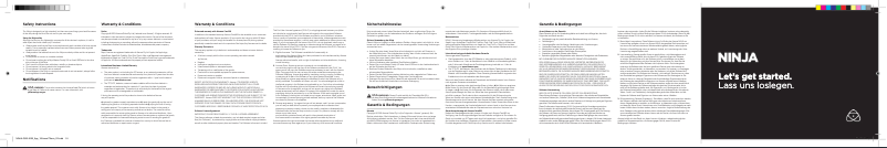 Page 1 de la notice Manuel utilisateur Atomos Ninja