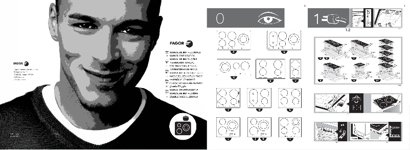 Page 1 de la notice Manuel utilisateur Fagor IF-ZONE90S