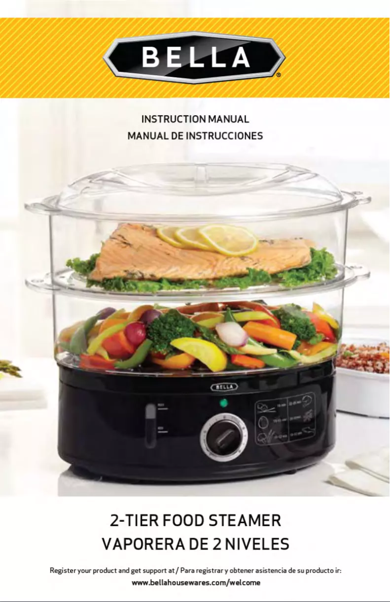 Page 1 de la notice Manuel utilisateur Bella BLA13872