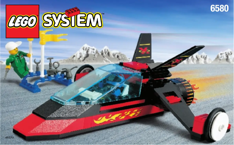 Página 1 del manual Manual de usuario Lego 6580