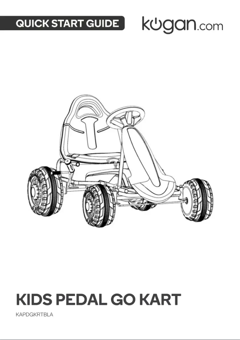 Page 1 de la notice Manuel utilisateur Kogan KAPDGKRTBLA