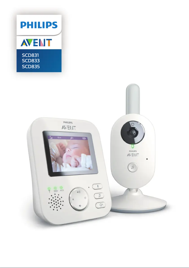Page n°1 - Manuel utilisateur Philips Avent SCD833