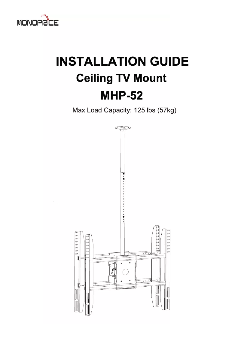 Página 1 del manual Manual de usuario Monoprice 6531