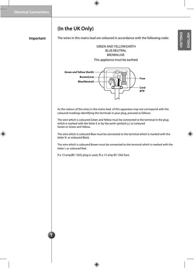 Page 1 de la notice Manuel utilisateur LG GW-P207FLCV
