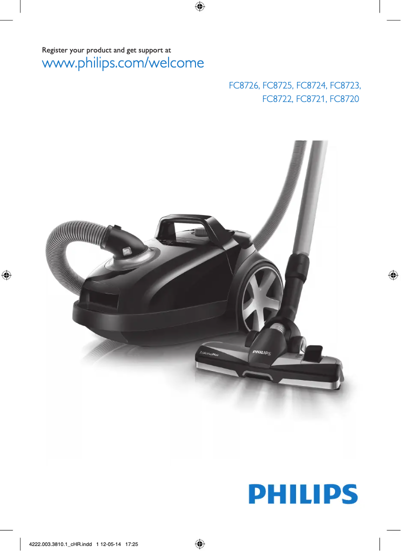 Página 1 del manual Manual de usuario Philips Performer Expert FC8720