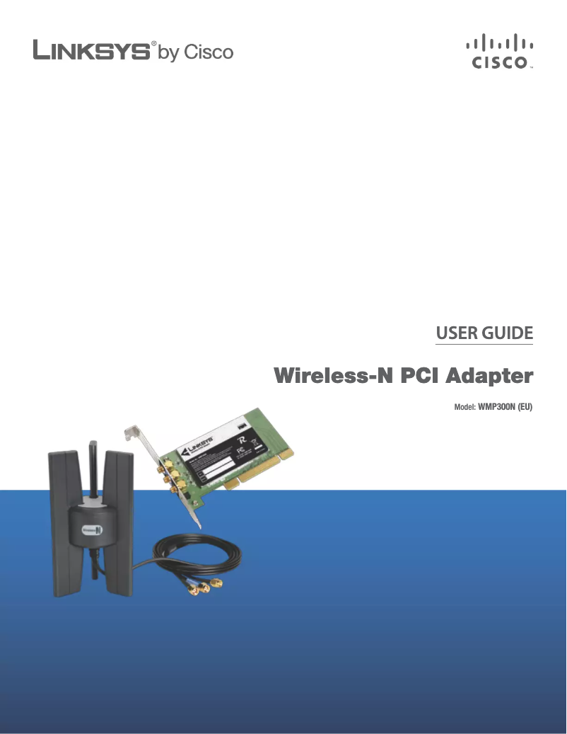 Page 1 de la notice Manuel utilisateur Linksys WMP300N